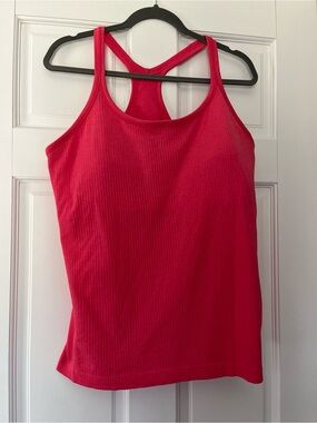 Women’s Lululemon Ebb to street Ribbed Racerback Tank Top - hot pink size 14
